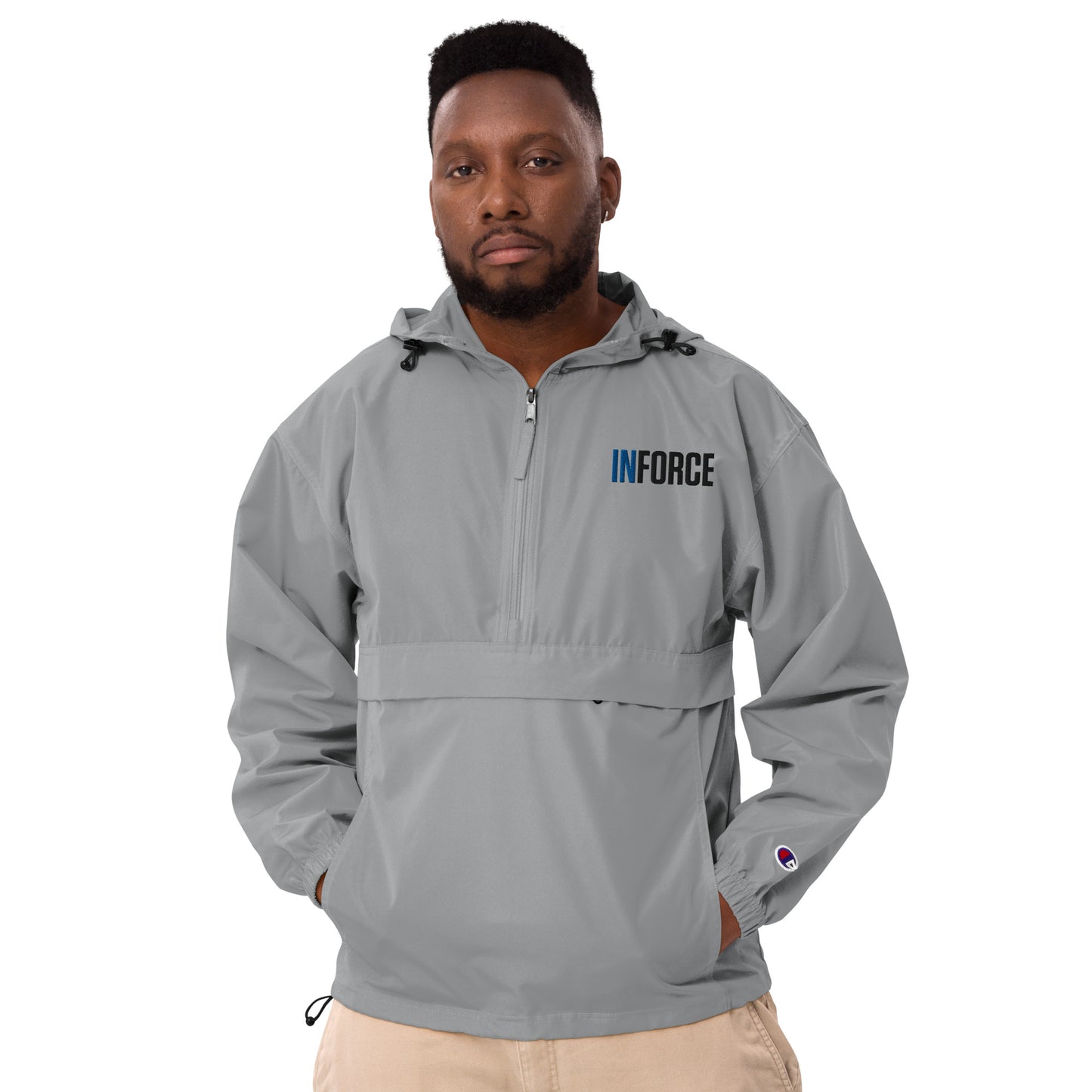 Champion | Embroidered Packable Jacket