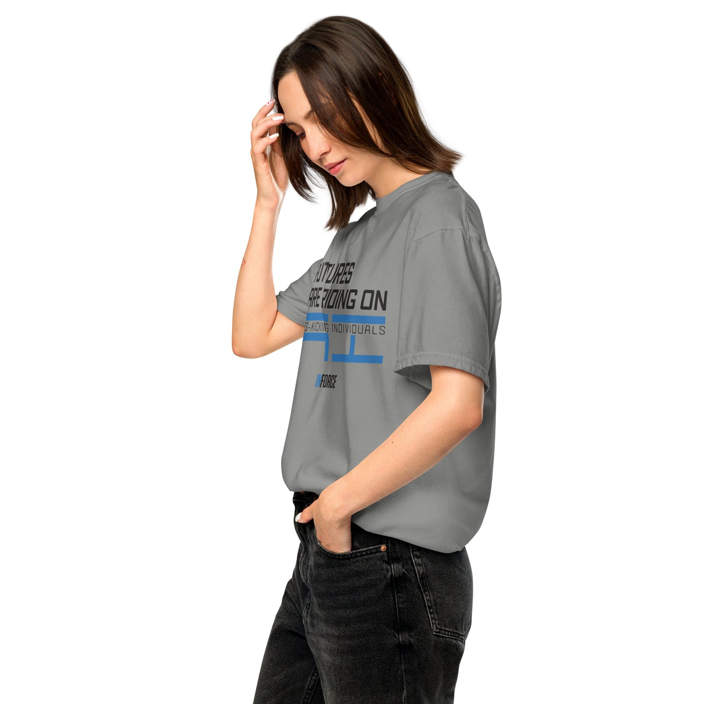 Unisex Garment-dyed Heavyweight Tee (Futures are Riding)