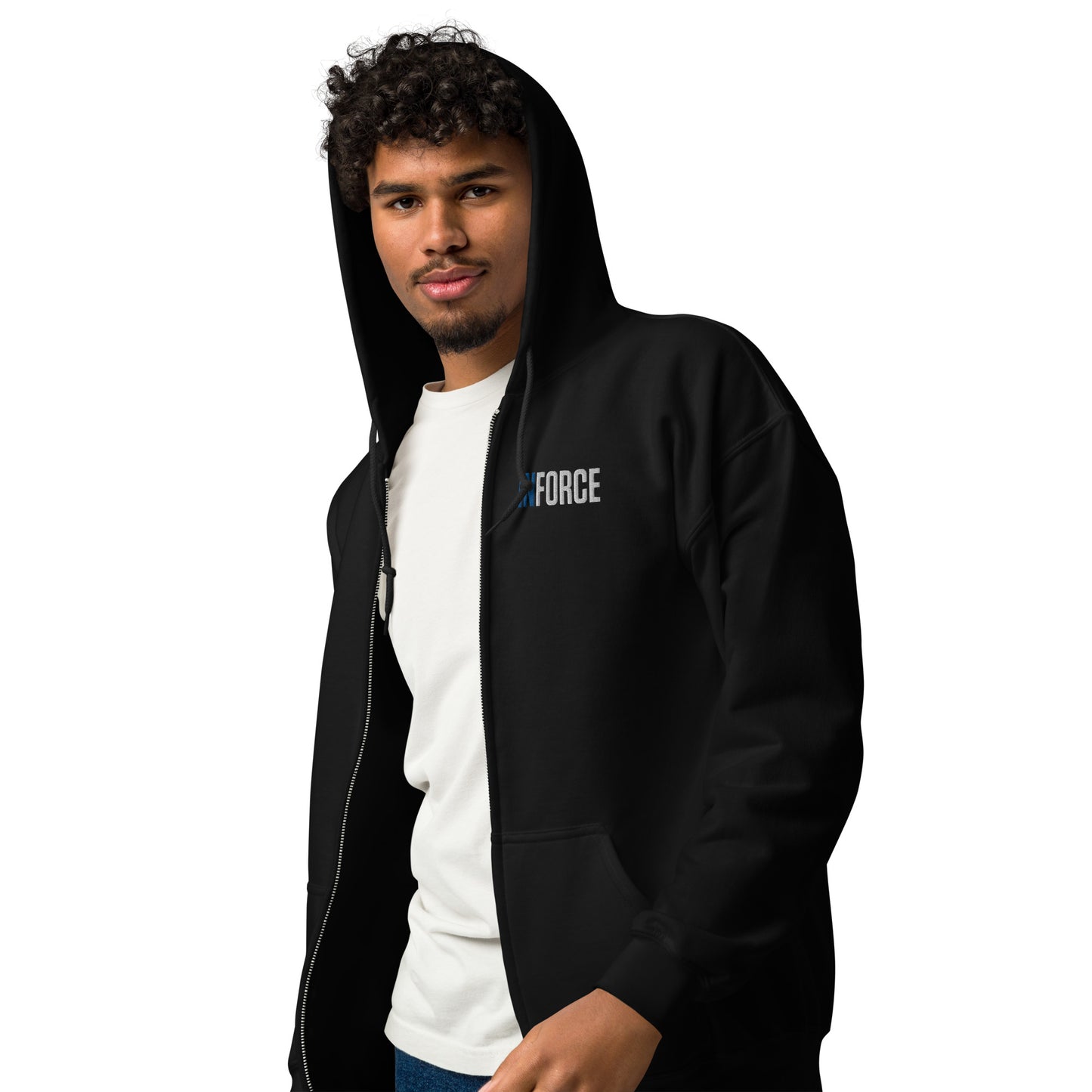 Unisex Classic Zip-up Hoodie