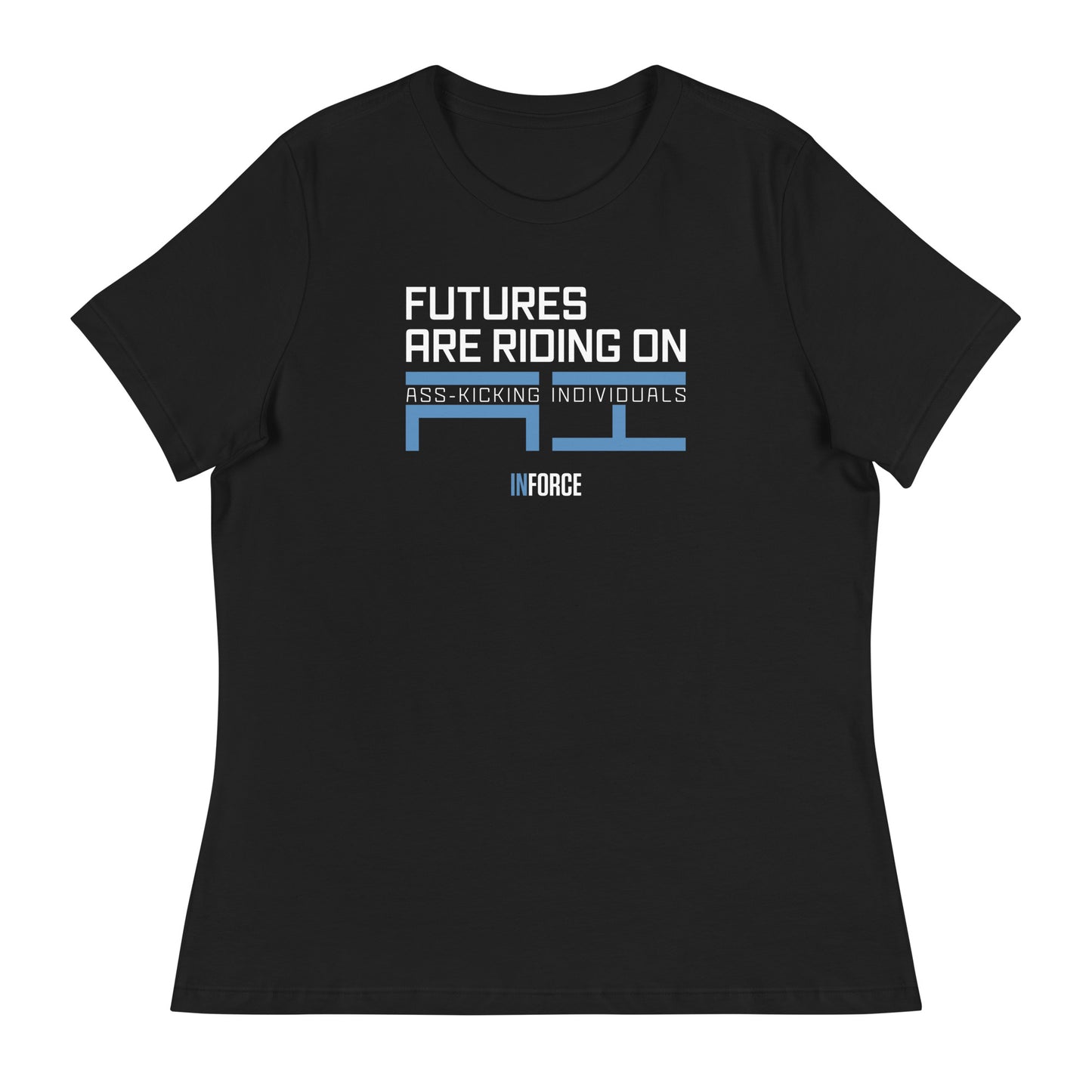 Women's Relaxed Tee (Future is Riding)