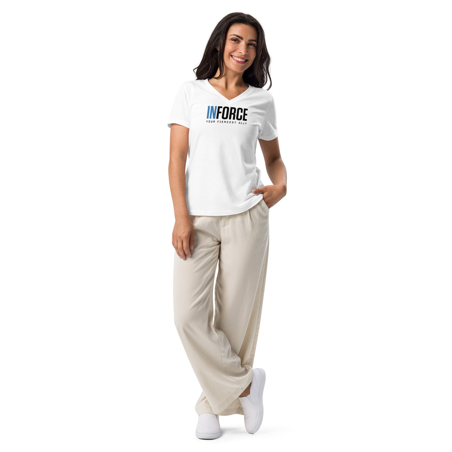 Women’s Relaxed V-neck Tee