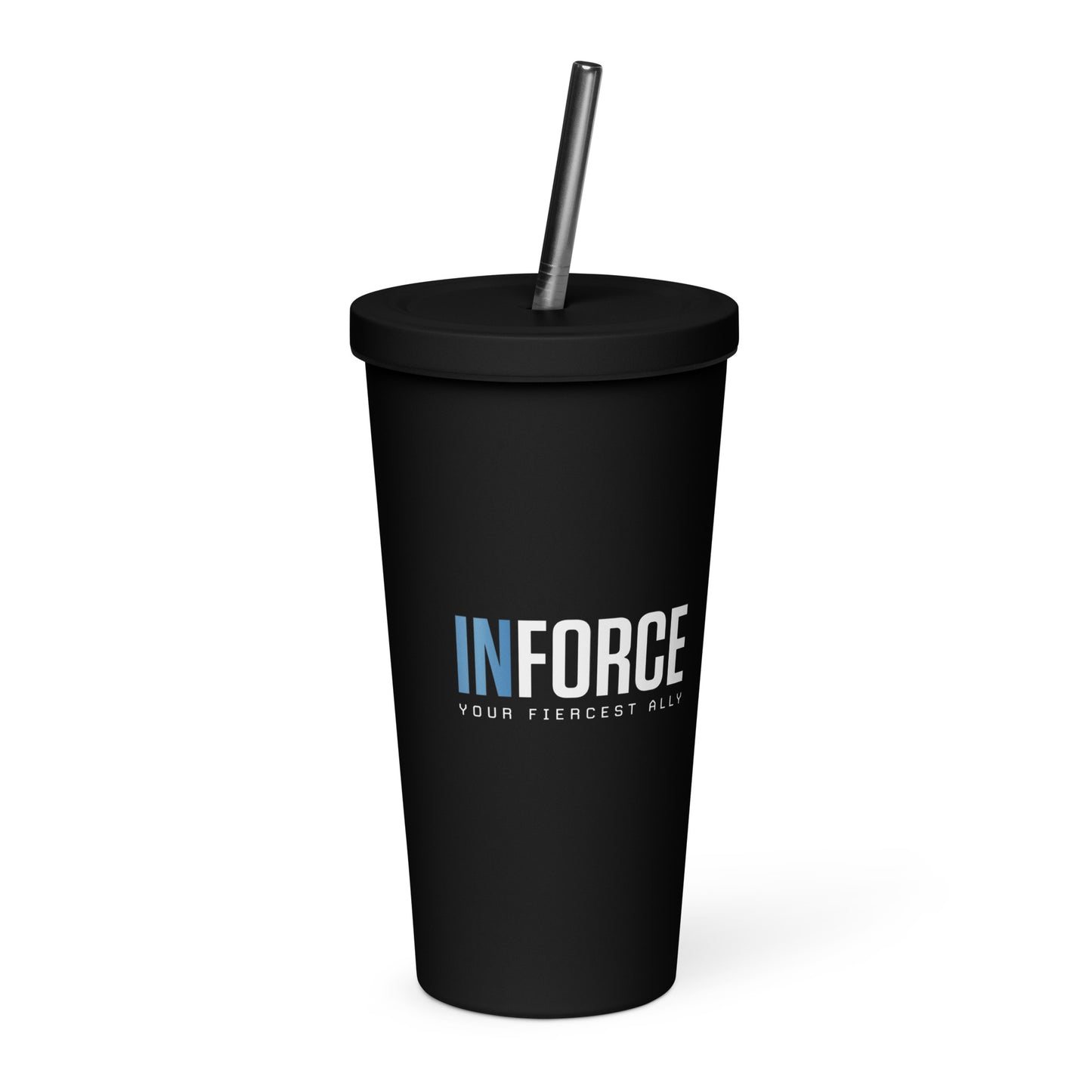 Insulated Tumbler With Straw