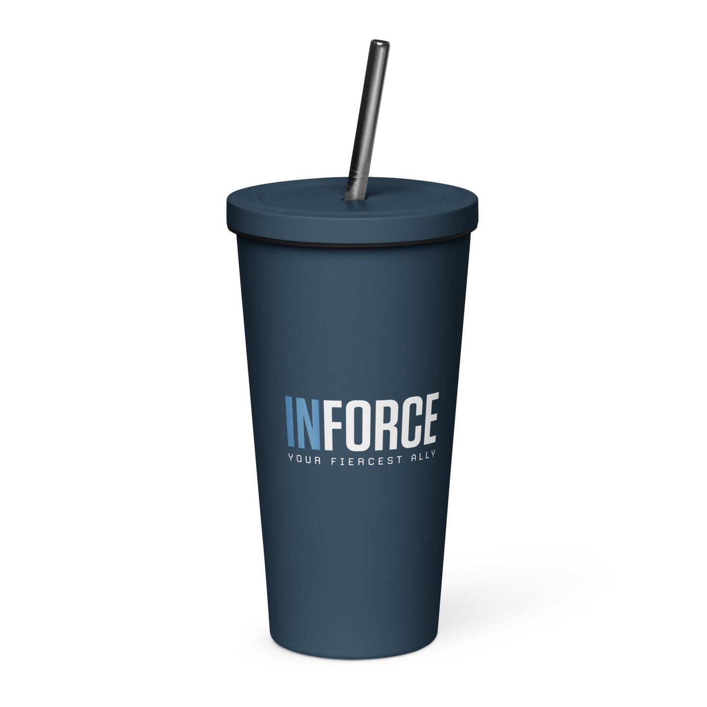 Insulated Tumbler With Straw