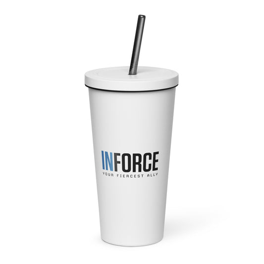 Insulated Tumbler With Straw