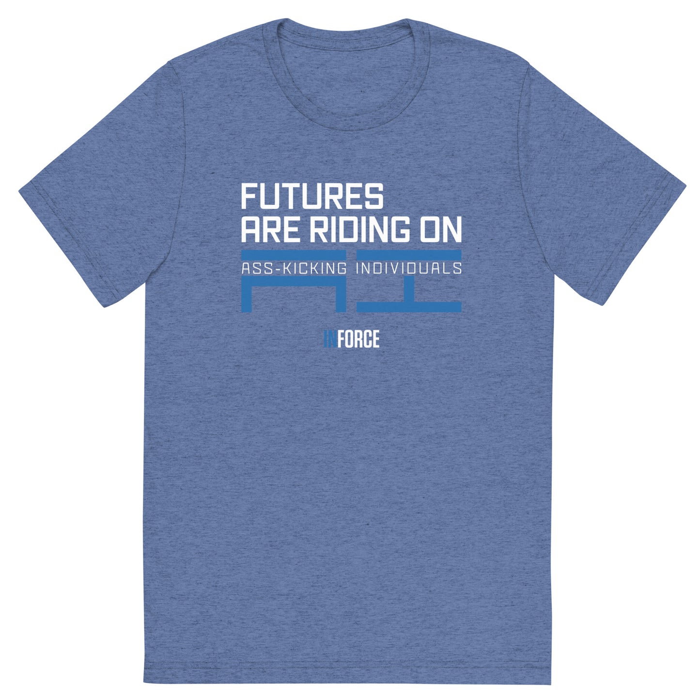 Extra-soft Unisex Triblend Tee (Futures are Riding)