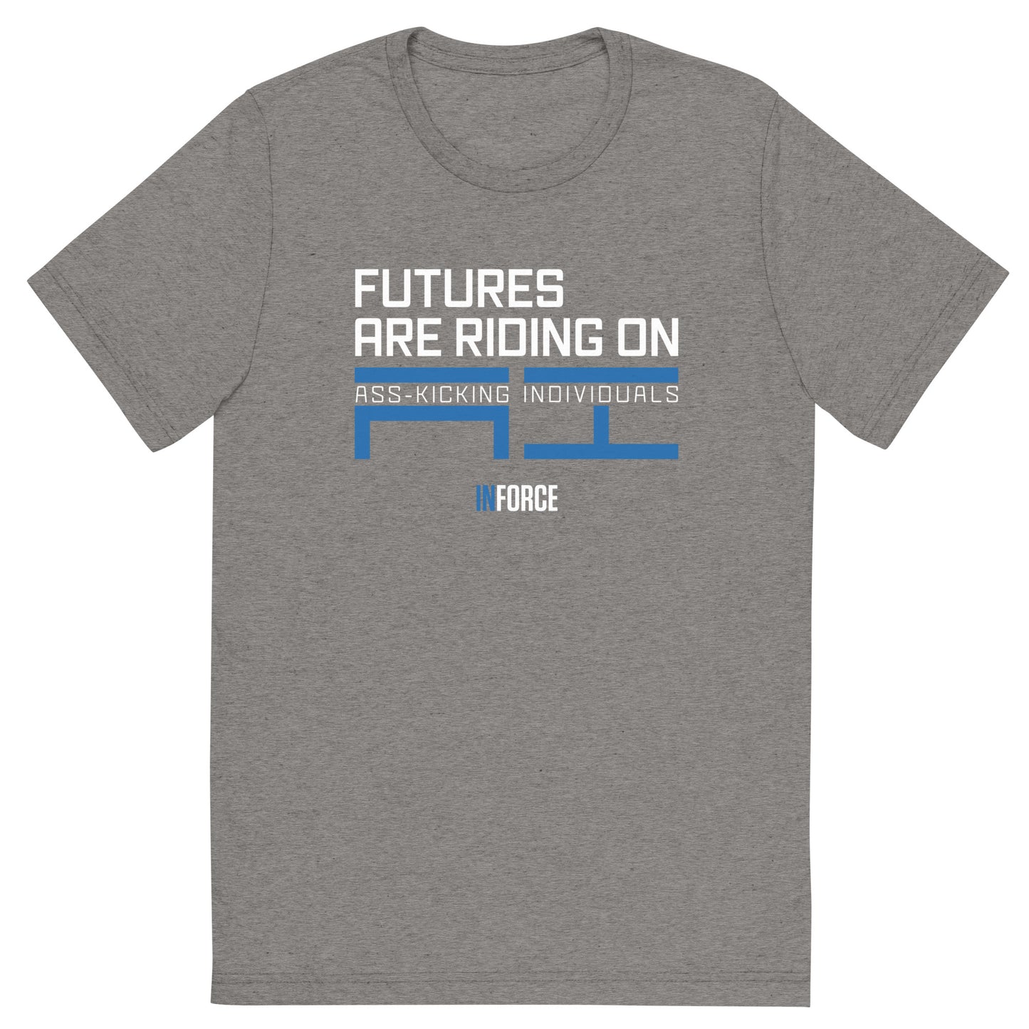 Extra-soft Unisex Triblend Tee (Futures are Riding)