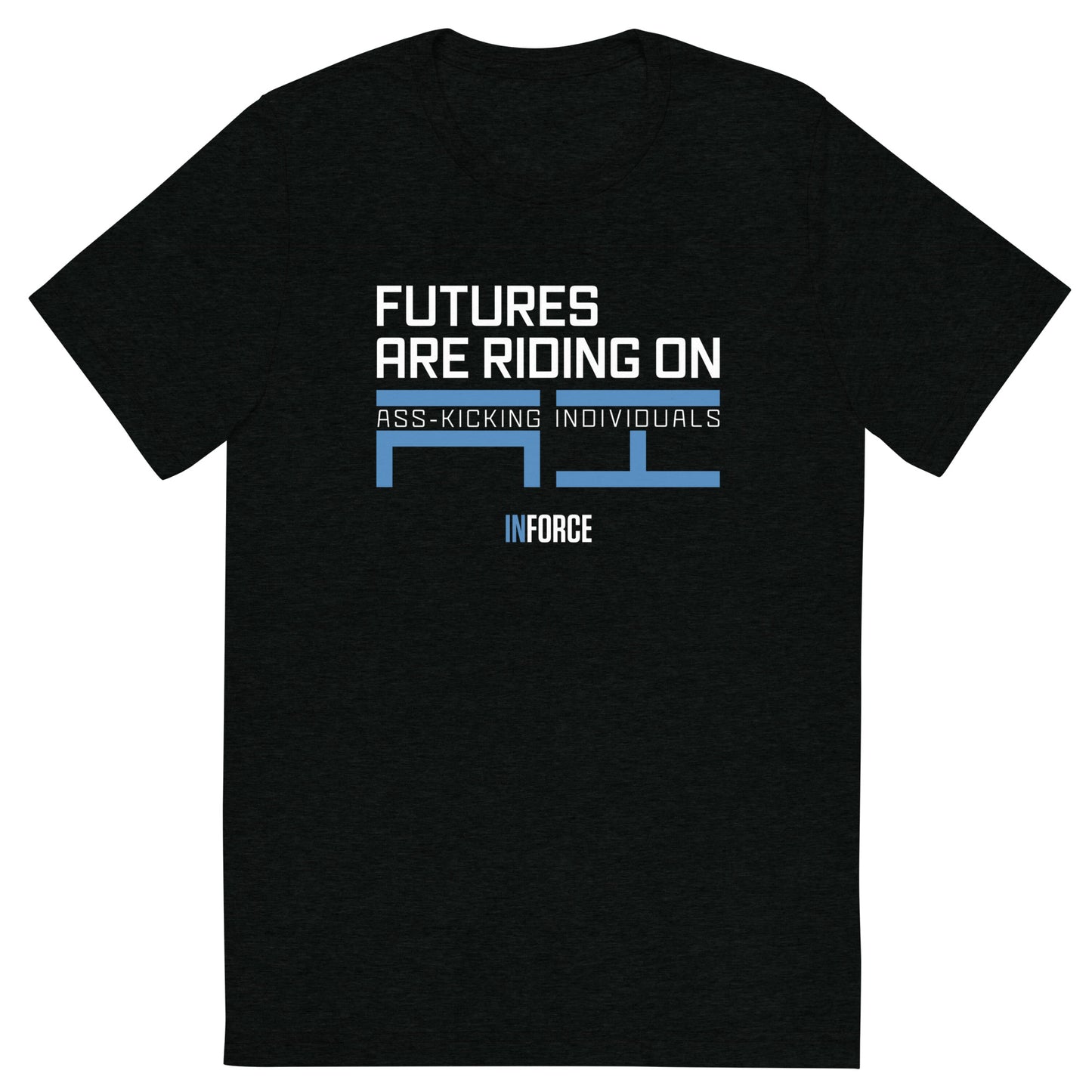 Extra-soft Unisex Triblend Tee (Futures are Riding)